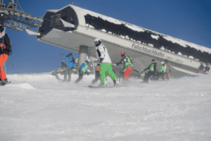 Abfahrt im Zillertal