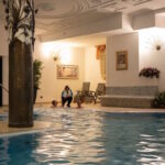 Der Wellnessbereich im Hotel Alpe