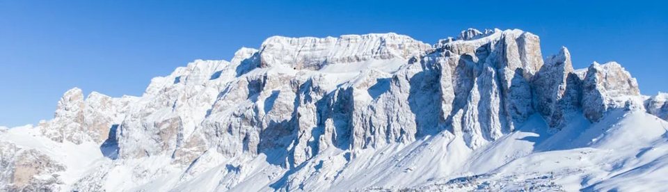 Die Berge in den Dolomiten