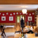Der Speisesaal im Sportclub