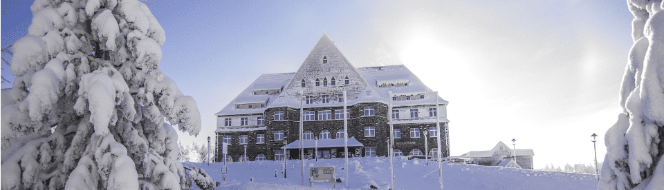 Gruppenunterkunft im Skigebiet