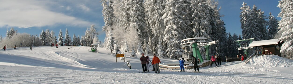 Skilift Ausstieg