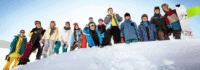 Gruppenfahrt im Winter