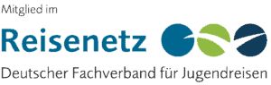 Logo Reisenetz Deutscher Fachverband für Jugendreisen