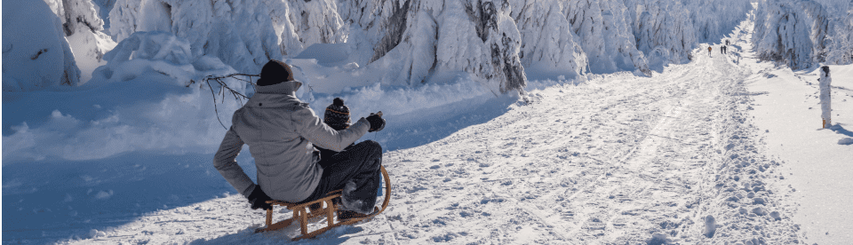 Bergsport Aktivitäten im Winter