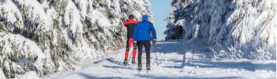 Skilanglauf in der Ski Gruppenreise