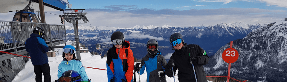 Skilager Spaß in der Gruppe