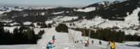 Blick über das Skigebiet Mauthen
