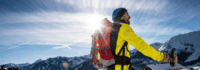 Winterwelt Ammagauer Alpen Sonne