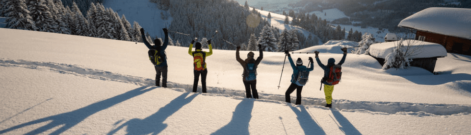 Winterwelt Ammagauer Alpen Freude