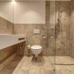 Badezimmer der Unterkunft