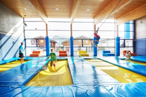 XXL Trampolin im Jugendclub Kitzsteinhorn